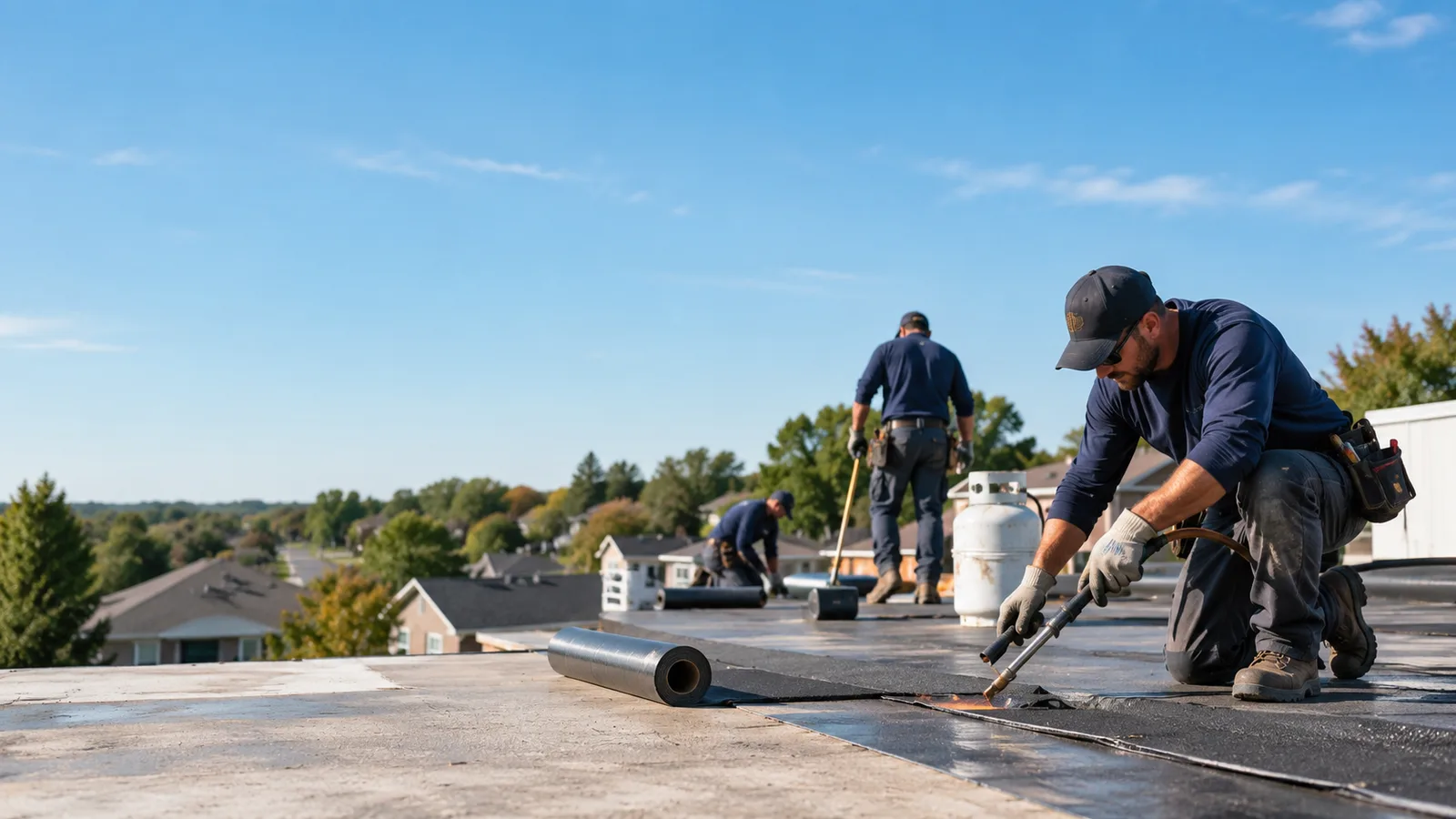 Flat Roof Leak Repair providers in Lyons, IN